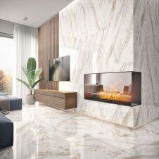 Фото - Плитка Inter Gres CALACATTA GOLD серый полированный 071/L 60х60 см Плитка Inter Gres CALACATTA GOLD серый полированный 071/L 60х60 см