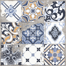 Плитка керамограніт Golden Tile Limestone Мікс 600х600 мм (23Б540)