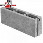 Блок строительный бетонный шлакоблок перегородочный 500х80х188 мм