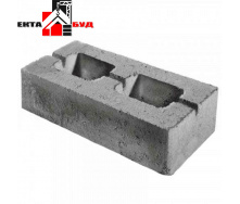 Блок будівельний бетонний шлакоблок 250х115х65 мм бетонна цегла