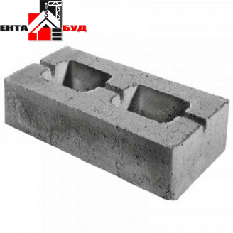 Блок будівельний бетонний шлакоблок 250х115х65 мм бетонна цегла
