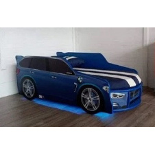 Кровать машина рендж ровер джип машинка БМВ, Range Rover с матрасом детская машинка подростковая
