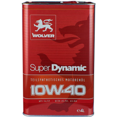 Моторное масло Wolver Super Dynamic 10W-40 4 л Херсон