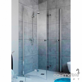 Левая часть душевой кабины Radaway Fuenta New KDD 384072-01-01LB хром/прозрачное без порогов