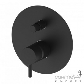 Смеситель для ванны скрытого монтажа Devit Art 1502X140B матовый черный