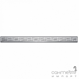 Решётка прямого дренажного канала TECE TECEdrainline Organic 600861 нержавеющая сталь матовый