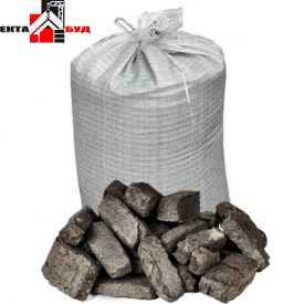 Торфобрикет фасований в мішках по 25кг