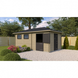 Сарай 6.0х3,4 м. Modern barn - 67