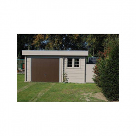 Хозблок из дерева 5,5х5,0 м. Modern barn - 89