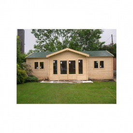 Хозблок из дерева 8,0х5,0 м. Modern barn - 114