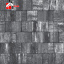 Тротуарная плитка брусчатка Лайнстоун 20 Авеню 40 мм Нуар мультиформатная вибропрессованная Ковальская Колор Микс 4 см Бровары