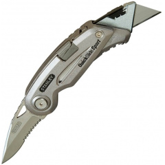 Нож складной с двумя лезвиями Stanley QUICKSLIDE SPORT UTILITY KNIFE (0-10-813) Ровно