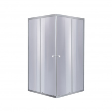 Душова кабіна Lidz Wawel SC80x80.SAT.LOW.GR скло тоноване 4 мм без піддону