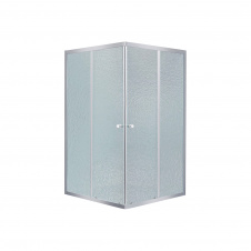 Душова кабіна Lidz Wawel SC80x80.SAT.LOW.FR скло Frost 4 мм без піддону