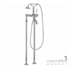 Смеситель напольный для ванны с ручным душем Bugnatese Oxford 6302P DO золото