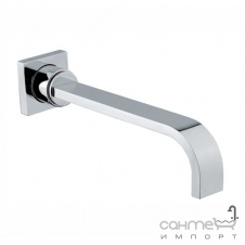 Излив для ванны плоский настенный Bugnatese Accessori 19321 CR хром