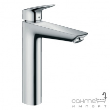 Смеситель для раковины с донным клапаном Hansgrohe Logis 71095000 хром