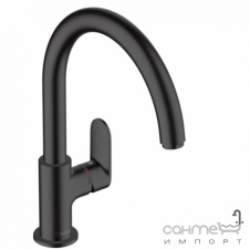 Смеситель для кухни Hansgrohe Vernis Blend 260 71870670 матовый черный