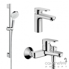 Набір змішувачів Hansgrohe Vernis Blend 71550111 хром
