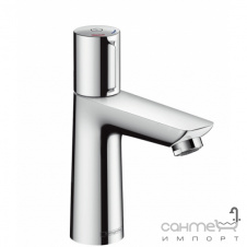 Нажимной смеситель для раковины со сливным гарнитуром Hansgrohe Talis Select E 71750000 Хром