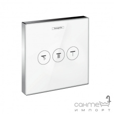 Запірно-перемикачий прилад Hansgrohe ShowerSelect 15736400 білий/хром