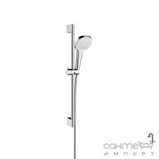 Душовий гарнітур Hansgrohe Croma Select E Vario 26582400 білий/хром