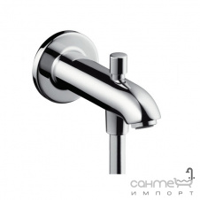 Излив для ванны с переключателем 17см Hansgrohe 13423000
