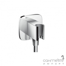 Настінний тримач ручного душу Hansgrohe Fixfit Porter E 26485000 хром