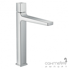 Смеситель для раковины высокий с донным клапаном Hansgrohe Metropol Select 260 32572000 хром