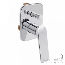 Смеситель скрытого монтажа для душа Q-tap Vlasta QTVLA6028102NC хром