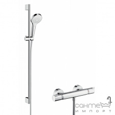 Душовий комплект Hansgrohe Croma Select S Vario Combi Set 0.90 m 27014400 білий/хром