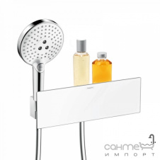 Настінний тримач ручного душу Hansgrohe Fixfit Porter 300 26456400 хром-білий
