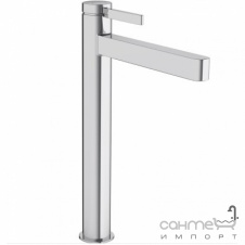 Смеситель для раковины с донным клапаном Hansgrohe Finoris 260 76070670 Matt Black матовый черный