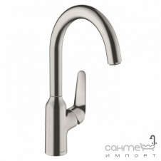 Смеситель для кухни Hansgrohe Focus M42 71802800 нержавеющая сталь