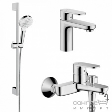 Набор смесителей Hansgrohe Vernis Blend 71551111 хром