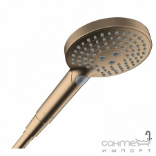 Ручной душ Hansgrohe PowderRain Raindance Select S 120 3jet P 26014140 бронза браш