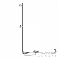 Штанга для душа с полочкой Hansgrohe Unica Comfort 26403400 хром