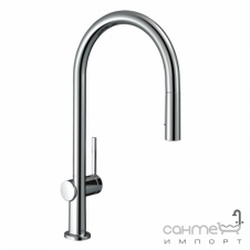 Змішувач для кухні з витяжним виливом Hansgrohe Talis M54 72842000 хром