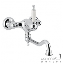 Смеситель для кухни настенный Bugnatese Cucina Oxford 6340 CSCR потертый хром