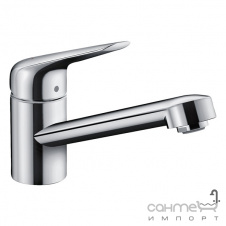 Смеситель для кухни однорычажный Hansgrohe Focus M421-H100 71808000 хром