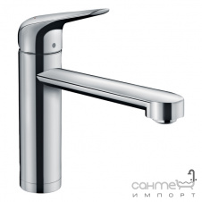 Смеситель кухонный однорычажный для установки перед окном Hansgrohe Focus M42 71807000 хром