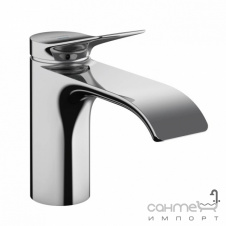 Смеситель для умывальника без сливного гарнитура Hansgrohe Vivenis 75012670 Matt Black матовый черный