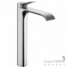 Смеситель для умывальника без сливного гарнитура Hansgrohe Vivenis 75042700 Matt White матовый белый