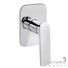 Змішувач прихованого монтажу для душу Q-tap Vlasta QTVLA6228102NC хром