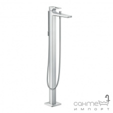 Смеситель напольный для ванны однорычажный Hansgrohe Metropol 74532000 хром
