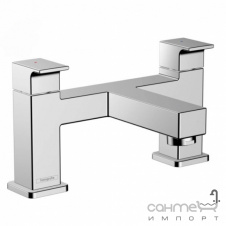 Смеситель для ванны на 2 отверстия Hansgrohe Vernis Shape 71452000 хром