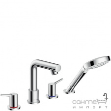 Смеситель для ванны врезной на четыре отверстия Hansgrohe Talis S 72419000 Хром