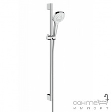 Душовий гарнітур Hansgrohe Croma Select E Vario 26592400 білий/хром