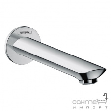 Вилив для ванни настінний Hansgrohe Novus 71320000 Хром