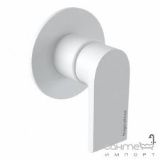 Змішувач для душу прихованого монтажу Bugnatese Simple SIMOP6630 bianco матовий білий